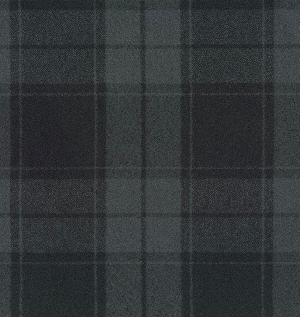 Fall Blanket Scarf with Leather Detail