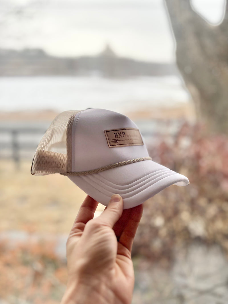 BXB Leather Logo Hat