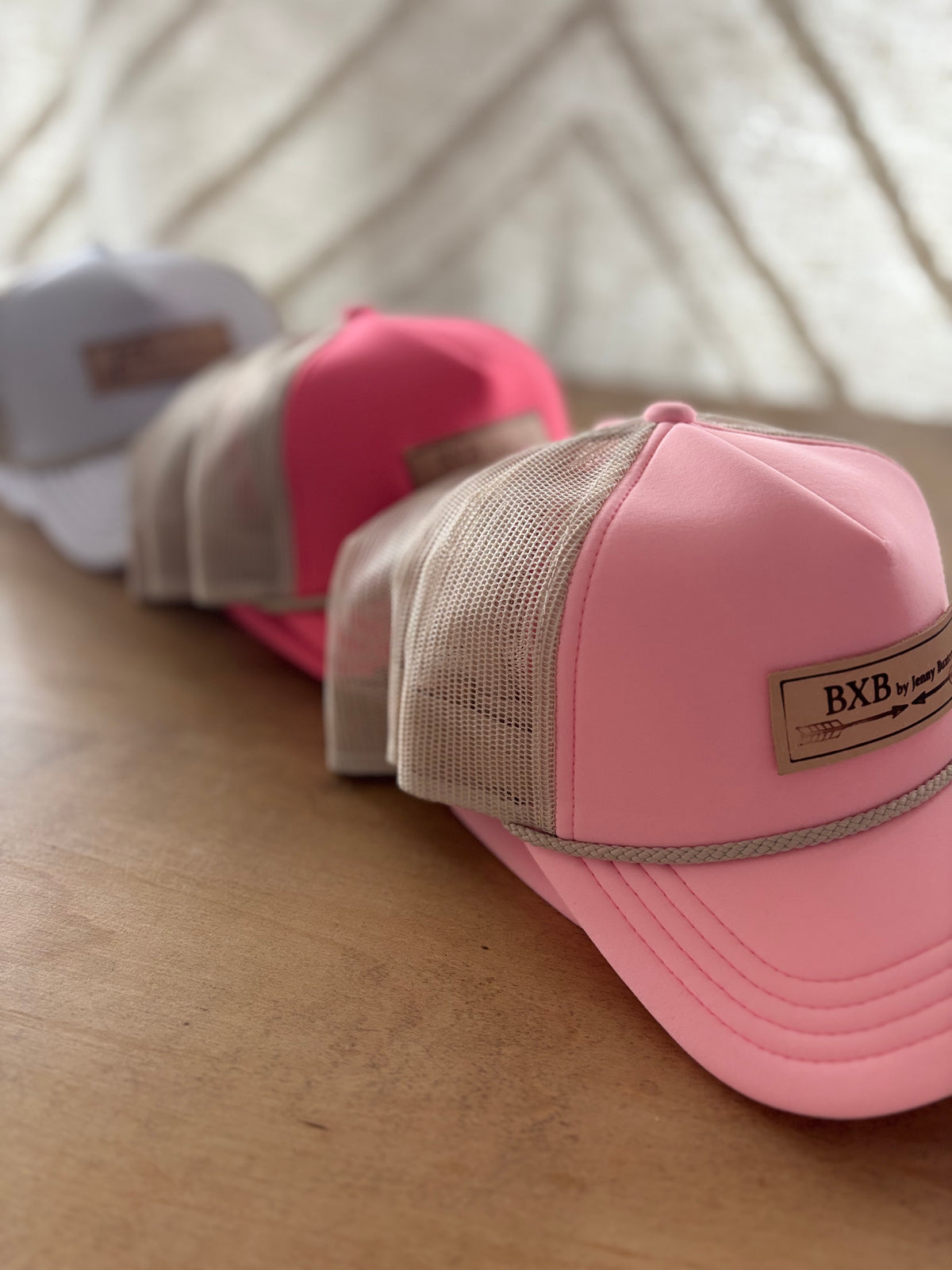 BXB Leather Logo Hat