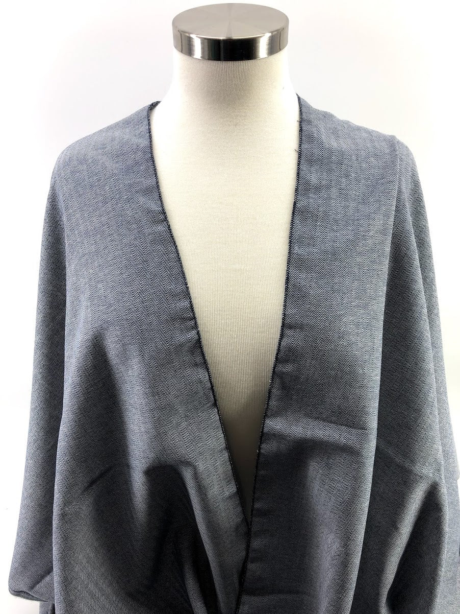 Navy Herringbone